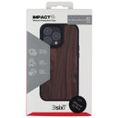 3SIXT Impact Zero Walnut Case for iPhone 13 Pro - Black/Walnut Wood