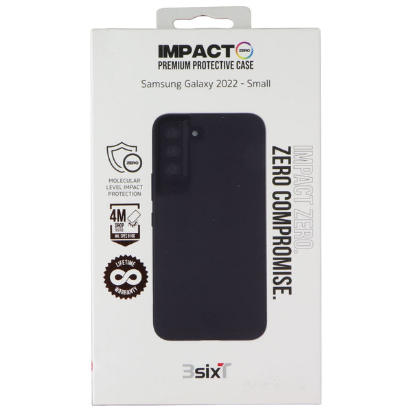 3SIXT Impact Zero Protective Case for Samsung Galaxy S22 - Black