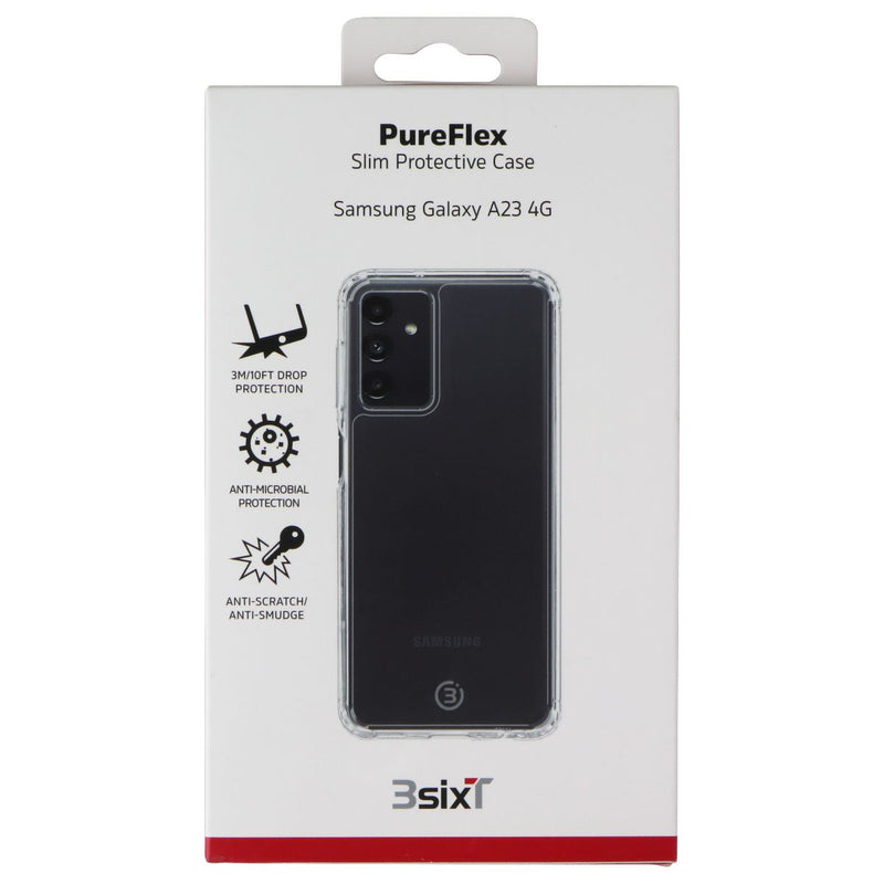3SIXT PureFlex Case for Samsung Galaxy A23 4G - Clear
