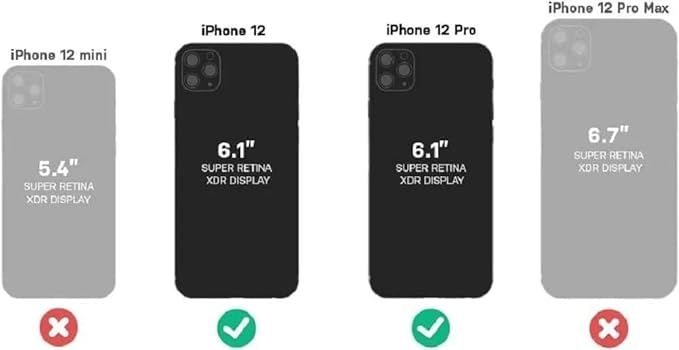 OtterBox Defender Pro Series Case for Apple iPhone 12 & iPhone 12 Pro - Black