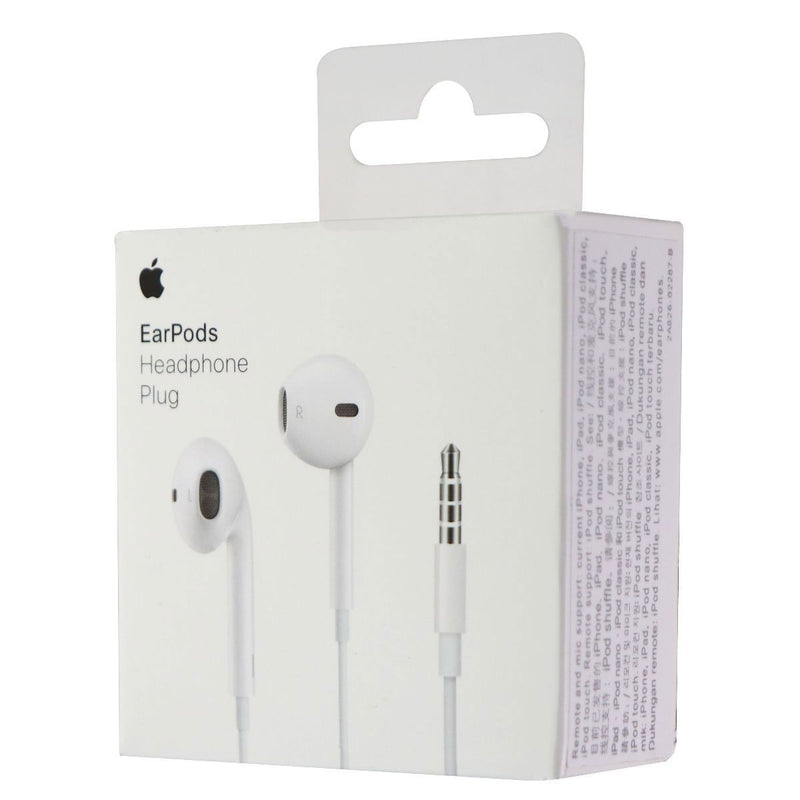 Apple Wired Earpods (3.5mm) with Remote and Mic for iPhone - White (A1472)