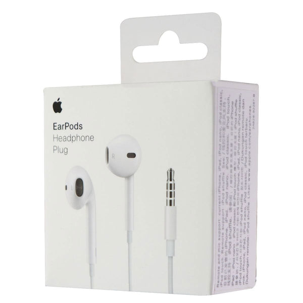 Apple Wired Earpods (3.5mm) with Remote and Mic for iPhone - White (A1472)