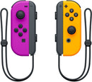 Joy-Con (L/R) Wireless Controllers for Nintendo Switch - Neon Purple/Neon Orange