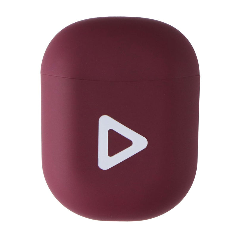 Acoustix AudioBuds+ True Wireless Bluetooth Earbuds with Charge Case - Burgundy