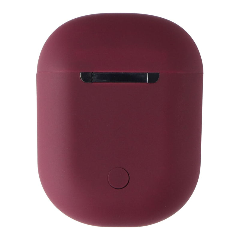 Acoustix AudioBuds+ True Wireless Bluetooth Earbuds with Charge Case - Burgundy