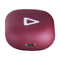 Acoustix AudioBuds+ True Wireless Bluetooth Earbuds with Charge Case - Burgundy