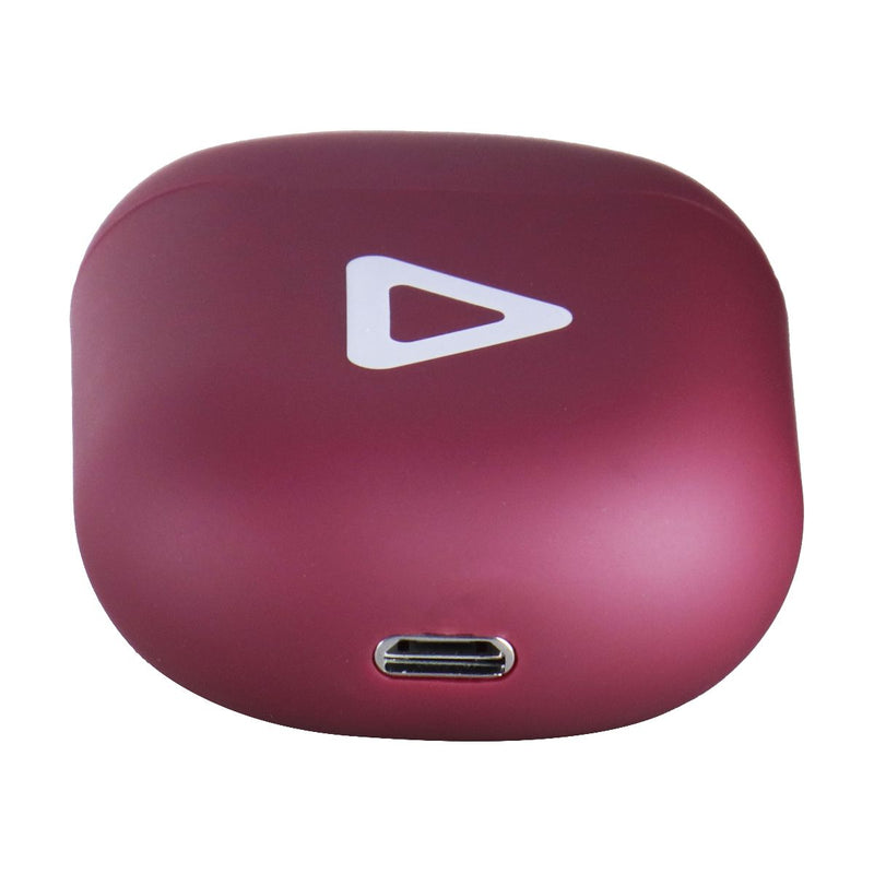 Acoustix AudioBuds+ True Wireless Bluetooth Earbuds with Charge Case - Burgundy
