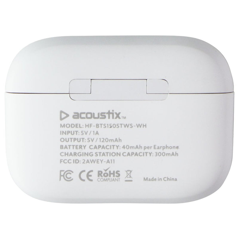 Acoustix True Wireless AudioBuds Elite (HF-BTS1505TWS-WH) - White