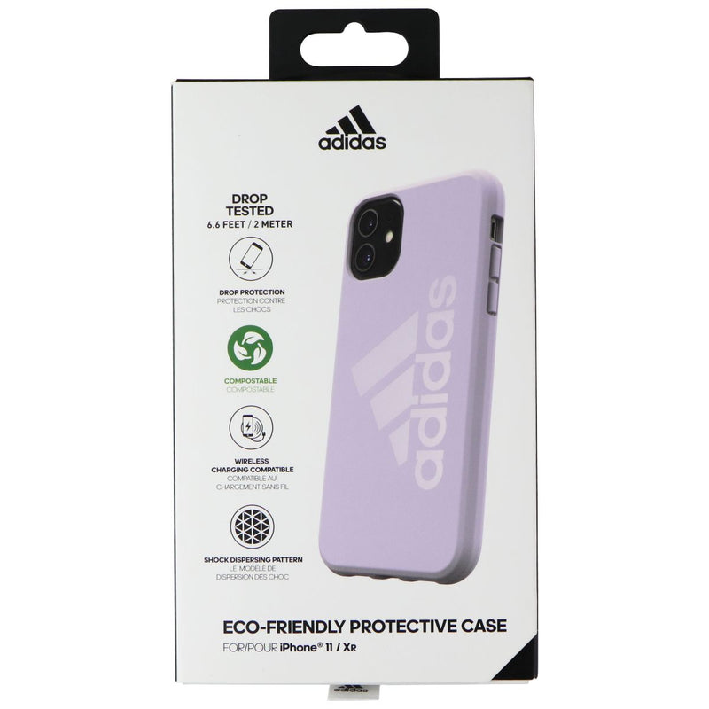 Adidas Eco-Friendly Protective Case for Apple iPhone 11 and XR - Light Purple
