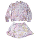 Adidas AX4501 Girls Tennis Skirt and Jacket - White/Pure 126 (M 10/12)