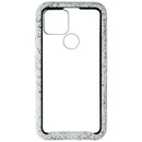 AIRIUM Full-Body Rugged Clear Bumper Case for Google Pixel 5 - Clear/White/Black