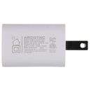 AIRDISTINC (5V/3A) 25W PD USB-C Wall Charger White HYP-25PD-3000N1