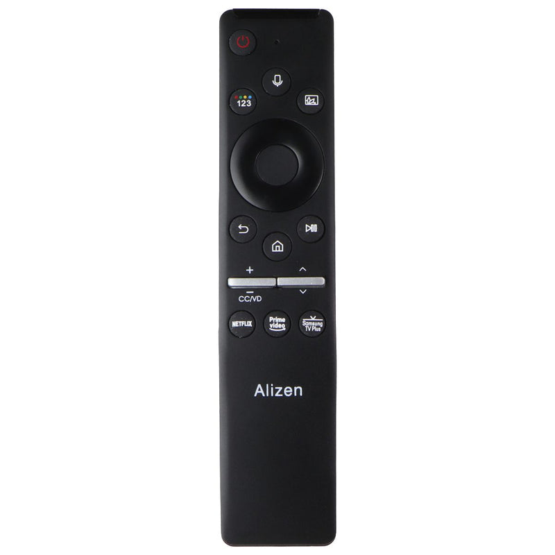 Alizen Voice Remote Control (Netflix/Prime Video/Samsung TV Plus Buttons) Black