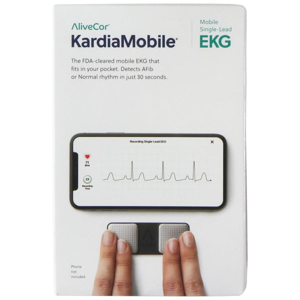 AliveCor KardiaMobile 1-Lead Personal EKG Monitor with Phone Clip