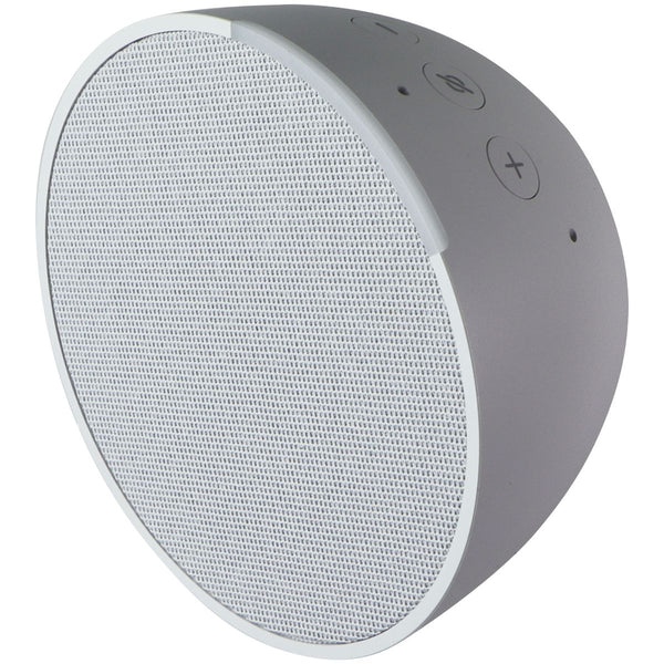 Amazon Echo Pop (Newest Model) Portable Bluetooth Alexa Speaker - Glacier White