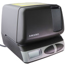 Amano PIX-21 Digital Electronic Time Clock Side Print Attendance Recorder - Gray