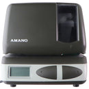 Amano PIX-21 Digital Electronic Time Clock Side Print Attendance Recorder - Gray