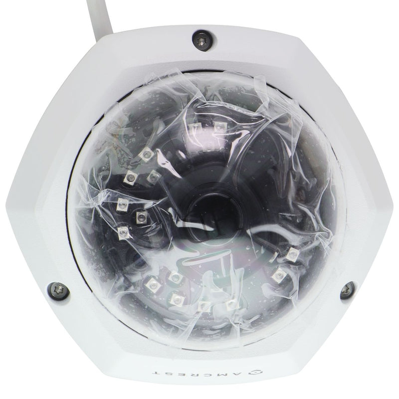 Amcrest UltraHD 4K (8MP) Outdoor Security POE IP Camera - White (IP8M-2493EW)