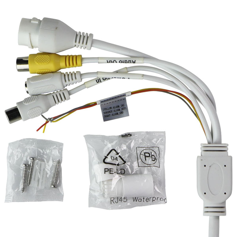 Amcrest UltraHD 4K (8MP) Outdoor Security POE IP Camera - White (IP8M-2493EW)