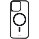 AMPD Impact Drop Series Case for MagSafe for iPhone 15 Pro Max - Clear/Black