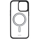 AMPD Impact Drop Series Case for MagSafe for iPhone 15 Pro Max - Clear/Black