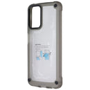 AmpD Impact Drop Hardshell Case for Motorola Moto G 5G - Clear/Gray Frost