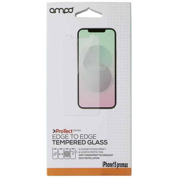 Ampd ProTect Edge to Edge Tempered Glass for Apple iPhone 15 Pro Max