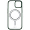 Ampd - Impact Series Case for MagSafe for Apple iPhone 15 - Green/Clear