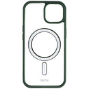 Ampd - Impact Series Case for MagSafe for Apple iPhone 15 - Green/Clear