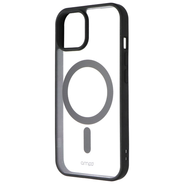 Ampd - Impact Series Case for MagSafe for Apple iPhone 15 - Black/Clear
