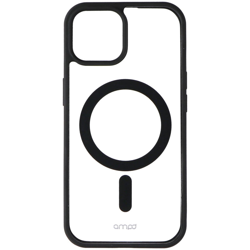 Ampd - Impact Series Case for MagSafe for Apple iPhone 15 - Black/Clear