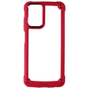 AMPD DuraBump Impact Drop Series Case for Motorola Moto G 5G (2024) - Red/Clear