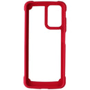 AMPD DuraBump Impact Drop Series Case for Motorola Moto G 5G (2024) - Red/Clear