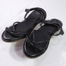A New Day Women's Ankle Strap Sandals with Memory Foam - Size 8 - Black