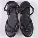 A New Day Women's Ankle Strap Sandals with Memory Foam - Size 8 - Black