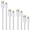 Anker PowerLine II Series USB-A to 8-Pin Lightning Cables - White (4 Pack)