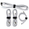 Anker PowerLine II Series USB-A to 8-Pin Lightning Cables - White (4 Pack)
