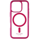 Kate Spade Ultra Protective Case for MagSafe for iPhone 16 Pro - Pink/Clear