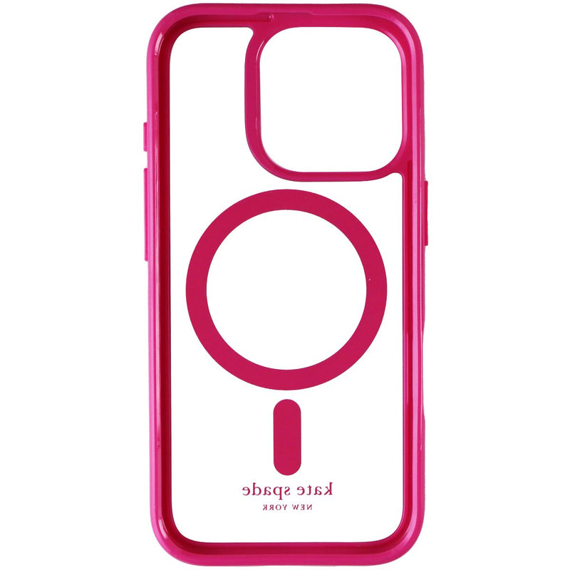 Kate Spade Ultra Protective Case for MagSafe for iPhone 16 Pro - Pink/Clear