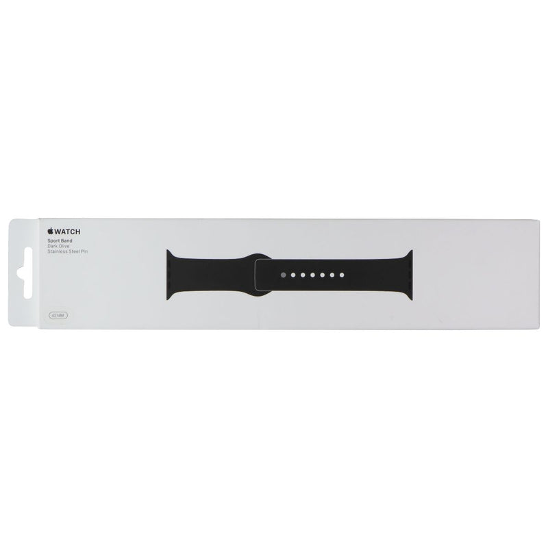 Apple 42mm Sport Band for Apple Watch 45/44/42mm - Dark Olive / Full Set