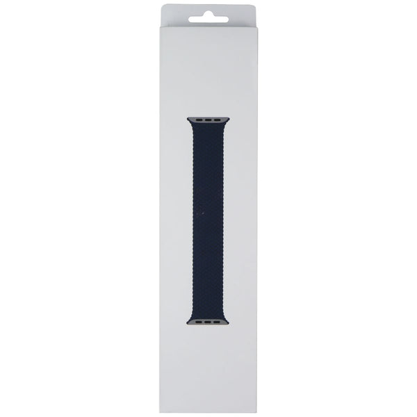 Apple 45mm Braided Solo Loop for Apple Watch 49/46/45/44mm - Abyss Blue/Size 12