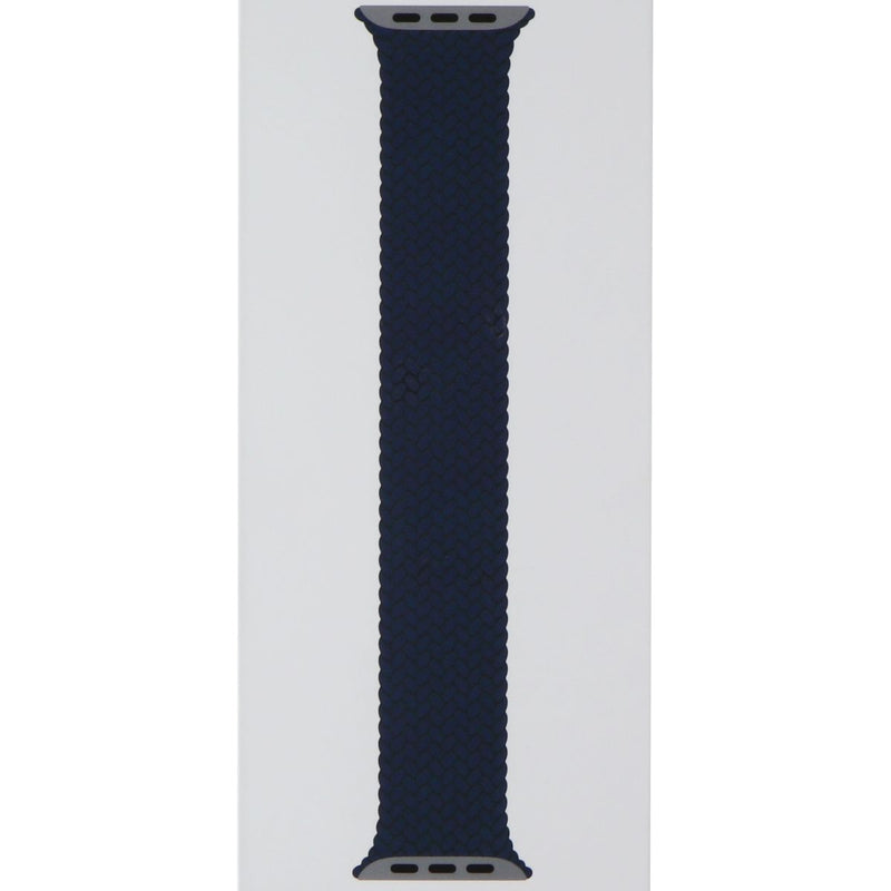 Apple 45mm Braided Solo Loop for Apple Watch 49/46/45/44mm - Abyss Blue/Size 12