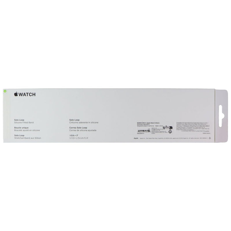 Apple 45mm Solo Loop for Apple Watch 49/46/45/44mm - Olive / Size 4