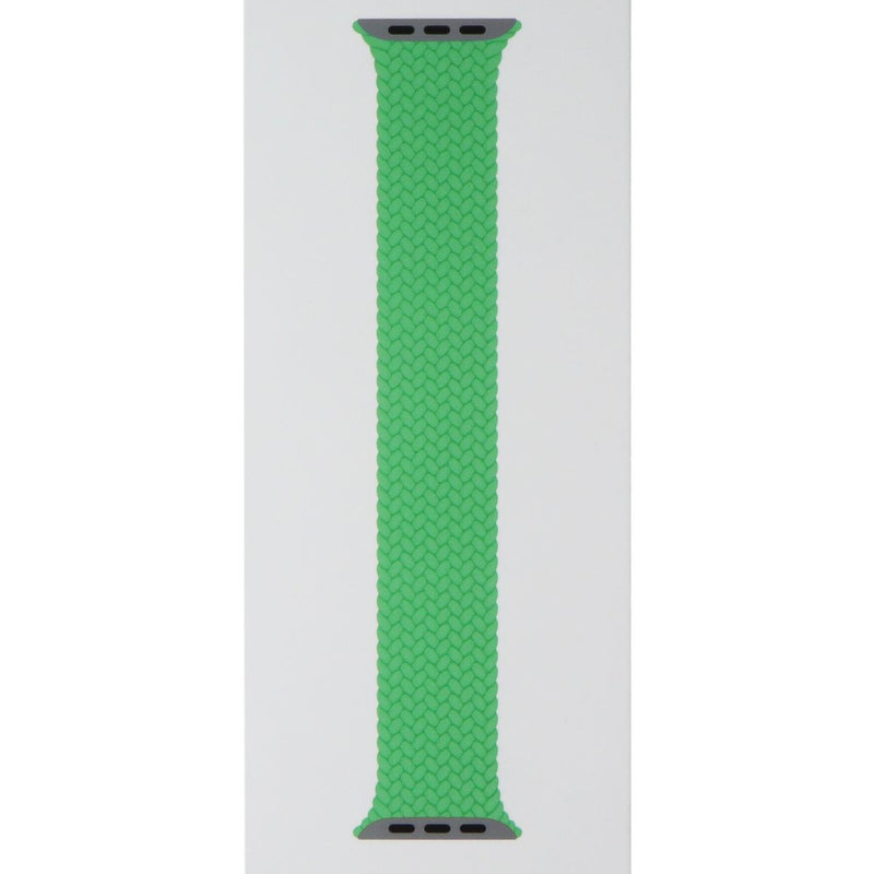 Apple 45mm Braided Solo Loop for Apple Watch 49/46/45/44mm - Bright Green/Size 8
