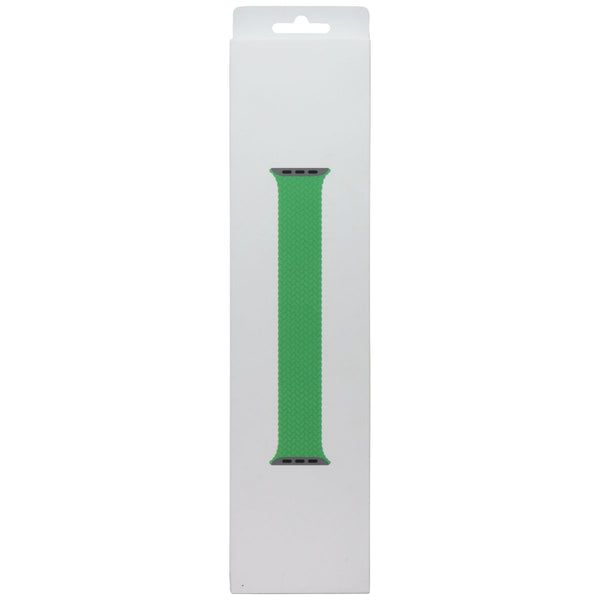 Apple 45mm Braided Solo Loop for Apple Watch 49/46/45/44mm Bright Green/Size 10