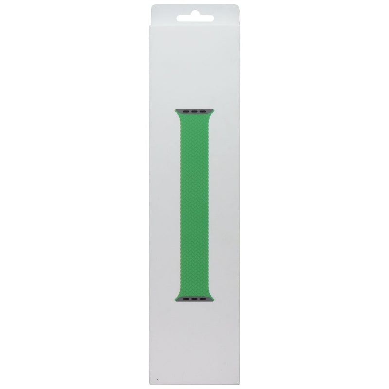 Apple 45mm Braided Solo Loop for Apple Watch 49/46/45/44mm Bright Green/Size 10