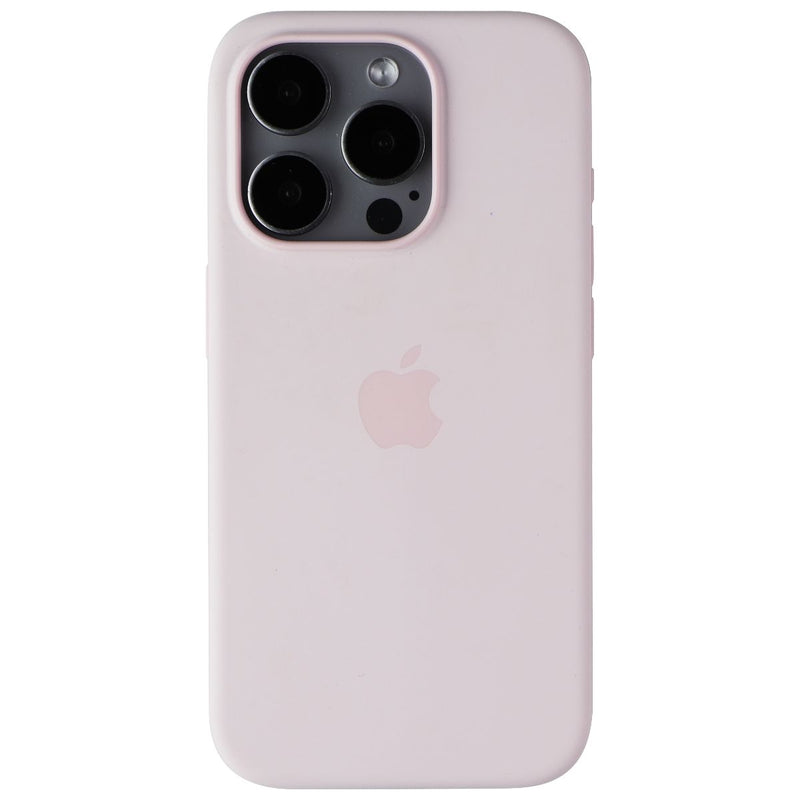 Apple Official Silicone Case for MagSafe for iPhone 15 Pro - Light Pink