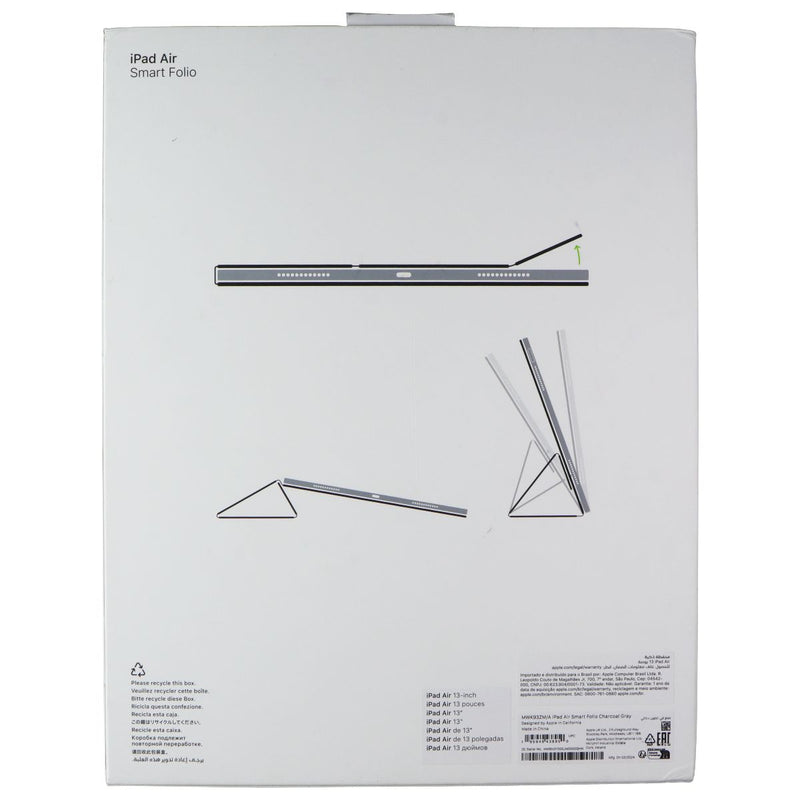 Apple iPad Air Smart Folio for iPad Air 13-inch (M2) - Charcoal Gray