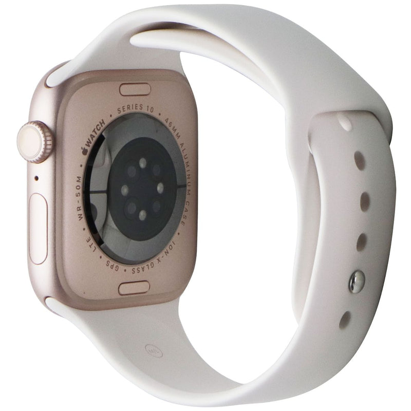 Apple Watch Series 10 (GPS + LTE, 46mm) - Rose Gold AL/Blush Sp Band M/L - A3003
