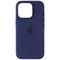 Apple Silicone Case for MagSafe for Apple iPhone 16 Pro - Denim